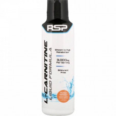 Жиросжигатель RSP Nutrition Liquid L-Carnitine 3000 458 мл Персик манго (104491)