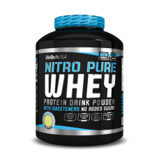 Протеин BioTech Nitro Pure Whey 2270 грамм Банан