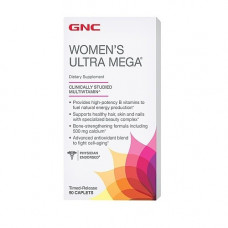 Витамины для женщин GNC Womens Ultra Mega 90 таблеток