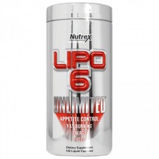 Жиросжигатель Nutrex Lipo 6 Unlimited 120 капсул