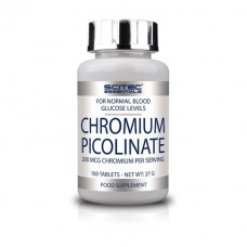 Стабилизатор уровня сахара в крови Scitec Essentials Chromium Picolinate 100 таблеток