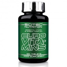 Витаминно-минеральный комплекс Scitec Nutrition Euro Vita-Mins 120 таблеток