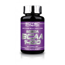 Аминокислота Scitec Nutrition Mega BCAA 1400 90 капсул