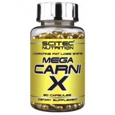 Жиросжигатель Scitec Nutrition Mega Carni-X 1000 mg 60 капсул