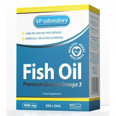 Комплекс незаменимых жирных кислот VPLab Fish Oil Premium Quality Omega 3 60 капсул