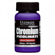 Стабилизатор уровня сахара в крови Ultimate Nutrition Chromium Picolinate 100 капсул