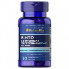 Антидепрессисант Puritan's Pride 5-HTP 50 mg 60 капсул