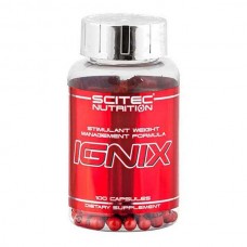 Жиросжигатель Scitec Nutrition IGNIX Thermo-X 100 капсул