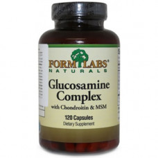 Препарат для восстановления суставов и связок Form Labs Glucosamine Chondroitin MSM 120 капсул