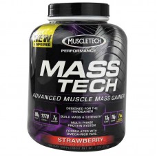 Гейнер MuscleTech Mass-Tech 3200 грамм Клубника