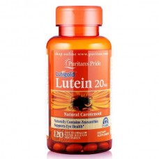 Препарат для поддержки органов зрения Puritan's Pride Lutein 20 мг with Zeaxanthin 30 капсул