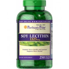 Лецитин Puritan's Pride Soy Lecithin 1325 мг 100 капсул