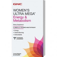 Витамины для женщин GNC Women's Ultra Mega Energy and Metabolism 90 таблеток