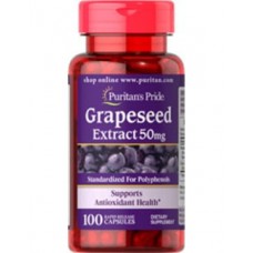 Антиоксидант Puritan's Pride Grapeseed Extract 100 мг 100 капсул
