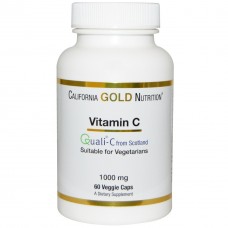 Витамины California Gold Vitamin C 60 капсул