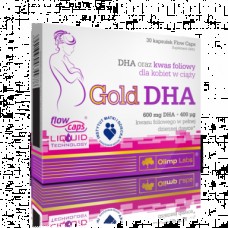 Витамины для женщин в период беременности и кормления грудью Olimp Gold DHA 30 капсул