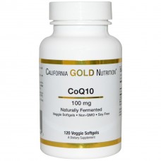 Коэнзим Q10 California Gold Nutrition CoQ10 100 мг 120 капсул