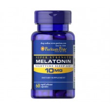 Препарат для улучшения качества сна Puritan's Pride Melatonin 10 мг 60 капсул