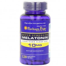 Препарат для улучшения качества сна Puritan's Pride Melatonin 10 мг 120 таблеток