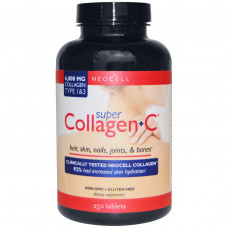 Препарат для восстановления суставов и связок Neocell Super Collagen+C Type 1+3 250 таблеток