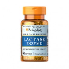 Препарат улучшении пищеварения Puritan's Pride Lactase Enzyme 120 капсул