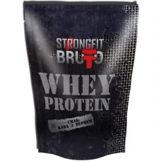 Протеин Strong Fit Whey Protein 909 грамм Кава з перцем