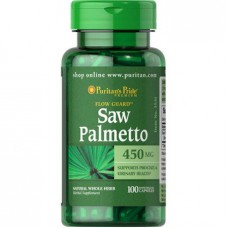 Препарат для мужского здоровья Puritan's Pride Saw Palmetto 450 мг 100 капсул 