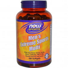 Витамины для мужчин NOW Men's Extreme Sports Multi 180 капсул