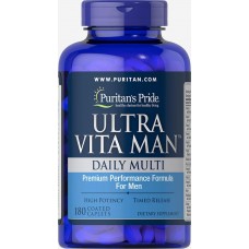 Витаминно-минеральный комплекс Puritan's Pride Ultra Vita Man 180 таблеток