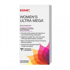 Витамины для женщин GNC Womens Ultra Mega 180 таблеток