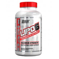 Жиросжигатель Nutrex Lipo 6 Maximum Strength 120 капсул