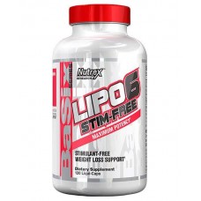 Жиросжигатель Nutrex Lipo-6 Stim Free 120 капсул