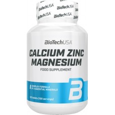 Минеральный комплекс для суставов BioTech Calcium Zinc Magnesium 100 таблеток