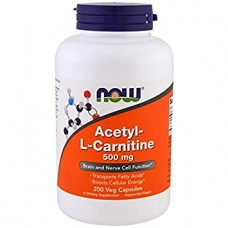 Жиросжигатель NOW Foods Acetyl L-Carnitine 500 мг 200 капсул