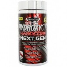 Жиросжигатель Muscletech Hydroxycut Hardcore Next Gen 180 капсул