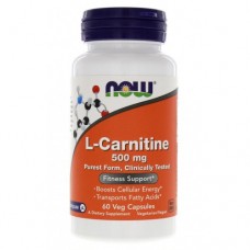 Жиросжигатель NOW Foods L-Carnitine 60 капсул