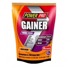 Гейнер Power Pro Gainer 2000 грамм Ирландский крем