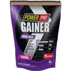 Гейнер Power Pro Gainer 4000 грамм Ренклод