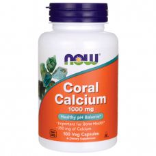 Минеральный комплекс NOW Coral Calcium 1000 mg 100 капсул