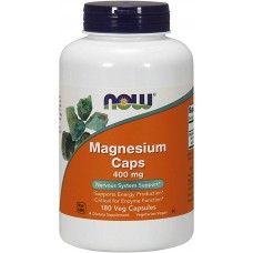Минеральный комплекс NOW Magnesium Caps 400 mg 180 капсул