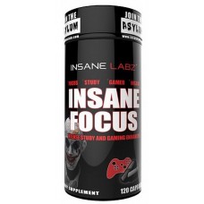 Активатор деятельности мозга InsaneLabz Focus 120 капсул