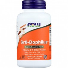 Препарат для поддержания иммунной системы NOW Gr8-Dophilus 120 капсул