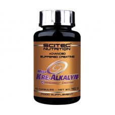 Креатин Scitec Nutrition Mega Kre-alkalyn 80 капсул (333801)