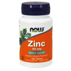 Минеральный комплекс NOW Zinc Gluconate 50 мг 100 таблеток