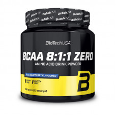 Аминокислота BioTech BCAA 8:1:1 250 грамм Голубая малина (104127-1)