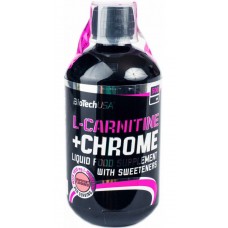 Жиросжигатель BioTech L-Carnitine 35.000 мг + Chrome 500 мл Грейпфрут