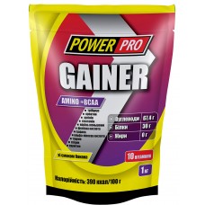 Гейнер Power Pro Gainer 1000 грамм Банан
