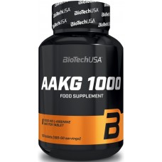 Бустер окиси азота BioTech AAKG 1000 100 таблеток