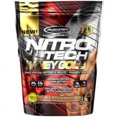 Протеин MuscleTech Nitro Tech Whey Gold 454 грамм Шоколад