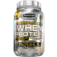 Протеин MuscleTech Pro Series Premium Gold 100% Whey Protein 907 грамм Ванильное мороженое